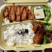 Vegan bento  at Tomis Delikatessen in Gottingen