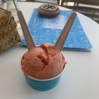 Peach  at Alaska in Skiathos