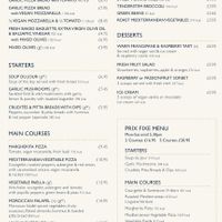 Ve Menu Winter 2022 at Ego at The Grapes in Shrewsbury