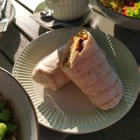 Wrap Vegan at Café Enehus in Einhaus