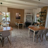 The interior at Café Enehus in Einhaus