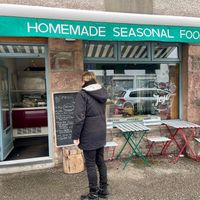 Front at Jojo Cafe in Ullapool