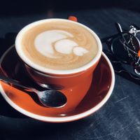 Vegan Cappuccino  #Veganuary at OBBA Café in Almada
