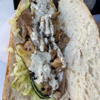 Entrepà d’heura amb carabací i lletuga  at La Murta Vins i Tapes in Valencia