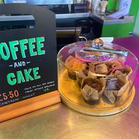 Vegan muffins  at Future Yard in Birkenhead