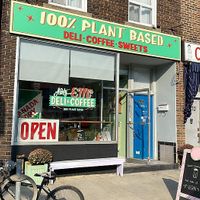 Storefront. Look for this when passing by. at Aunty Em's Deli & Coffee in Toronto