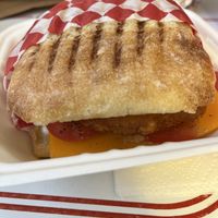 Chicken sandwich   at Aunty Em's Deli & Coffee in Toronto