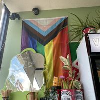 Great decor  at Aunty Em's Deli & Coffee in Toronto