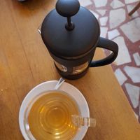 Fennel tea at Arch Bistro in Istanbul