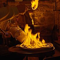 Vegetable amphora preparation at Arch Bistro in Istanbul
