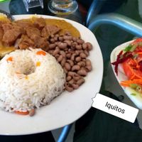 . at Darshan Vegetarian Restaurant in Iquitos