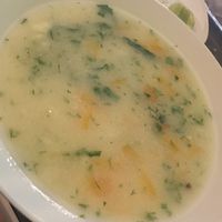 yummy soup  at Darshan Vegetarian Restaurant in Iquitos