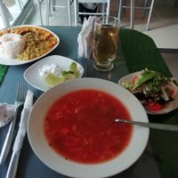 15 soles menu del dia at Darshan Vegetarian Restaurant in Iquitos