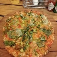 Brontosaurus pizza Vegan at Pizzasaurus in Cape Town