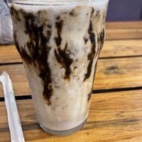 Vanilla shake  at Pizzasaurus in Cape Town