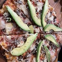 Bacon and Avo  at Pizzasaurus in Cape Town