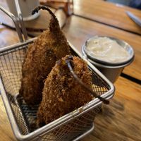 Jalapeño poppers  at Pizzasaurus in Cape Town