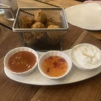Breaded mushrooms  at Pizzasaurus in Cape Town