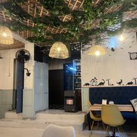 Lovely chilled interior   at Pizzasaurus in Cape Town