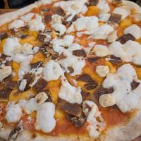 T-rex at Pizzasaurus in Cape Town