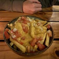 Loaded cheesy fries   at Pizzasaurus in Cape Town
