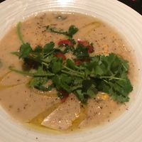 coconut corn chowder at Beach House in Koloa