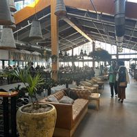 Open air roof top #Veganuary at Sixty Vines in Nashville