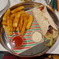 Kebab at SuRano Plant Based Indian bistro in Beeston