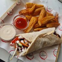 Tikka wrap at SuRano Plant Based Indian bistro in Beeston