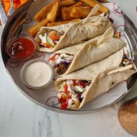 Kebab medley at SuRano Plant Based Indian bistro in Beeston