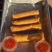 Vegan cheese rolls at DD Mau Vietnamese Eatery in Webster Groves
