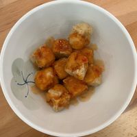 buffalo sweet chili tofu!  at DD Mau Vietnamese Eatery in Webster Groves