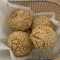 sesame balls!  at DD Mau Vietnamese Eatery in Webster Groves