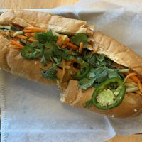 vegan beef banh mi!  at DD Mau Vietnamese Eatery in Webster Groves