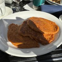 Vegan pancakes  at Blue Pointe Grille in Watkins Glen