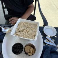 Vegan oatmeall  at Blue Pointe Grille in Watkins Glen