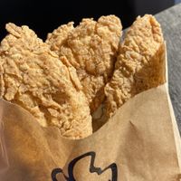 Chicken tenders  at Nice Burger in Long Beach