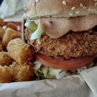 Spicy Chicken at Nice Burger in Long Beach