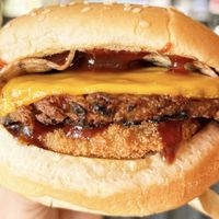 BBQ Bacon Burger   at Nice Burger in Long Beach