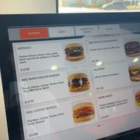 Single Burger Pricing  at Nice Burger in Long Beach