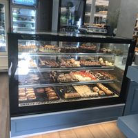 here is where they have the carrot cake, but it was sold out when I took the pic   at Rotsis Family Bakery in Kefalonia