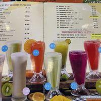 Juices  at Crowd99 Cafe in Sandakan