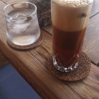 Iced Espresso at Atheneon Bar in Kos