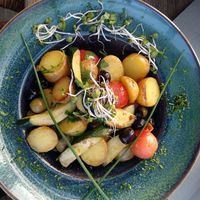 Patatas Bravas at Meerle Das Hafenrestaurant in Rostock