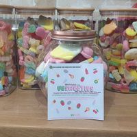 These are sweets I'd ordered for my wedding. All of the ones pictured are from their gluten free range, and all super tasty! at Vesweeties in Bedworth