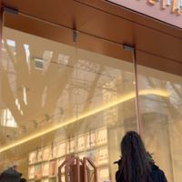 Entrance with lovely key color  at Dear Dahlia - 디어달리아 카페 in Seoul