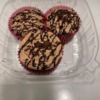 Khokolate cupcakes khokolate buttercream frosting.  at Scoops and Mini Desserts in Lawrenceville