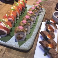 sushi and nigiri  at Desoriente - Poblenou in Barcelona