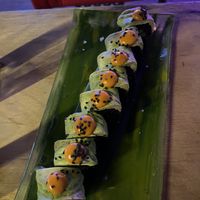 Green dragon sushi rolls  at Desoriente - Poblenou in Barcelona