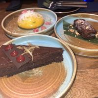 every dessert on the menu… every thing was so good!   at Desoriente - Poblenou in Barcelona